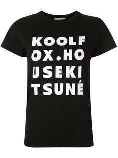 Maison Kitsuné футболка Kool Fox с принтом