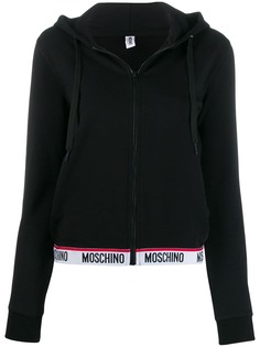 Moschino logo waistband hoodie