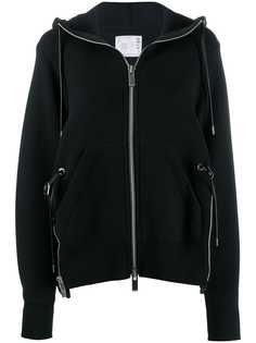 Sacai куртка оверсайз с капюшоном