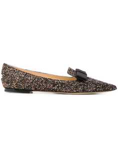 Jimmy Choo туфли на плоской подошве с блестками