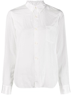 Comme Des Garçons Comme Des Garçons diamond stitch detail shirt
