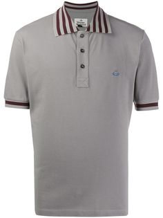 Vivienne Westwood stripe detail polo shirt
