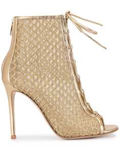 Gianvito Rossi perforated ankle boots
