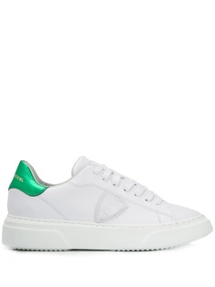 Philippe Model contrasting counter sneakers