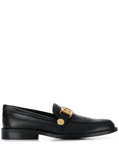 Gcds logo plaque loafers