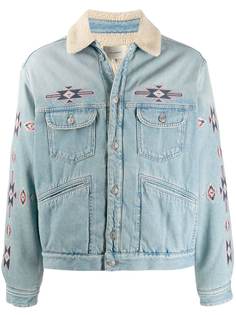 Isabel Marant embroidered denim jacket