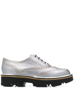 Pollini Studded brogues
