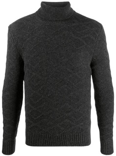 Tagliatore knitted roll neck jumper