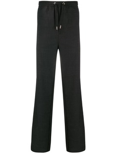 Les Hommes straight leg track trousers