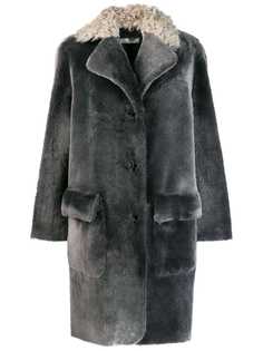 Desa 1972 shearling collar coat