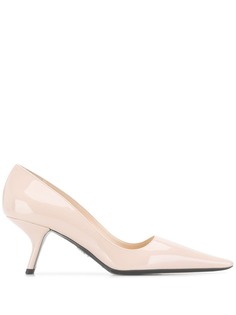 Prada 70mm angled heel pumps