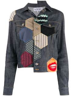 Loewe patchwork denim jacket