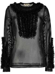 Comme Des Garçons mesh jumper