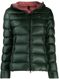 Blauer hooded down jacket