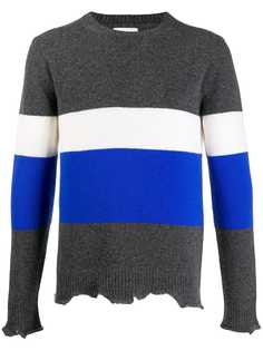 Les Hommes Urban colour blocked jumper