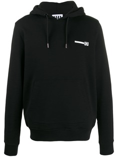 Les Hommes Urban logo print hoodie