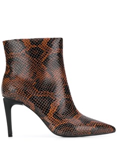 Ash snakeskin Bianca boots
