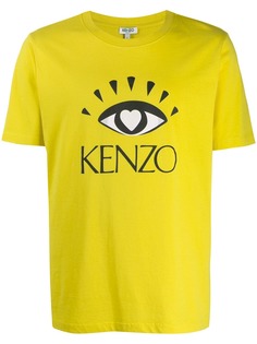 Kenzo Cupid print logo T-shirt