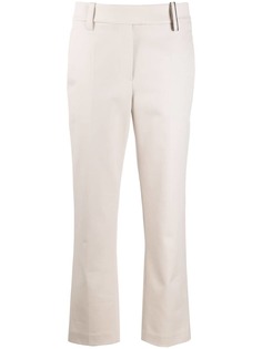 Brunello Cucinelli классические брюки прямого кроя