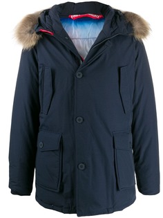 Freedomday hooded padded coat