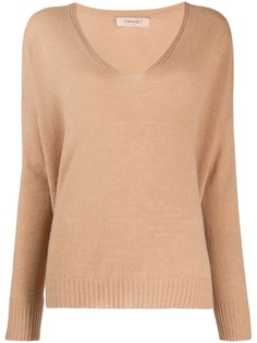 Twin-Set deep v-neck sweater