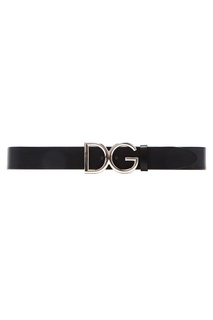 Кожаный ремень с пряжкой Dolce & Gabbana
