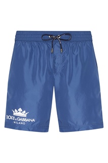 Синие шорты для плавания Dolce & Gabbana