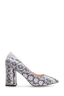 Серые туфли под рептилию Portal