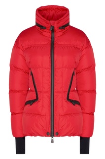 Красная куртка с застежками-зигзагами Dixence Moncler