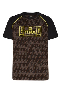 Футболка с монограммами Fendi