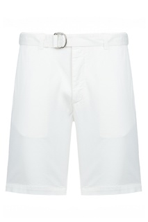 Прямые белые шорты Eleventy