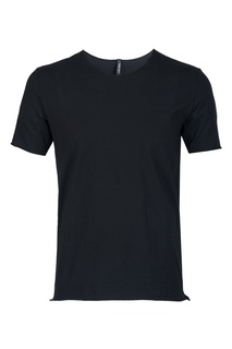 Черная футболка из натурального хлопка Giorgio Brato