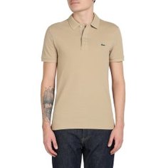 Футболка LACOSTE PH4012 серо-бежевый