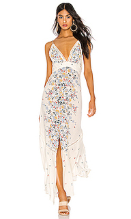 Платье paradise printed - Free People