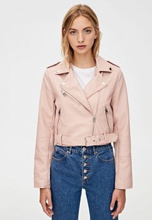 Куртка кожаная Pull&Bear
