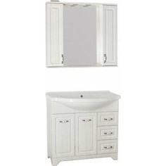 Мебель для ванной Style line Олеандр-2 90 рельеф пастель