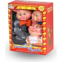 Кукольный театр Весна 4 персонажа с ширмой №2 (В2929)