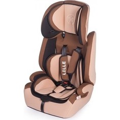 Автокресло BabyHit LILLE BROWN BEIGE коричневый с бежевым