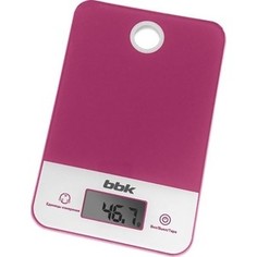 Весы кухонные BBK KS 109 G (бургун)