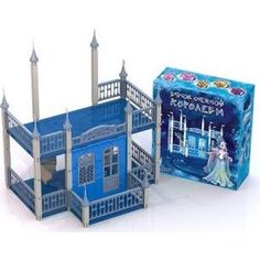 Домик для кукол Нордпласт Замок Снежная Королева (593)