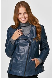 Куртка из натуральной кожи Снежная Королева