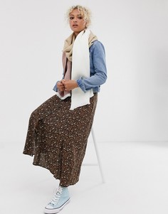 Длинный мягкий шарф колор блок ASOS DESIGN - Мульти