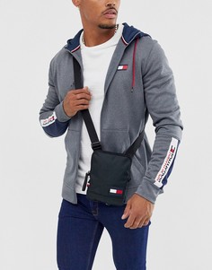 Черная сумка для авиапутешествий с логотипом Tommy Hilfiger - Черный