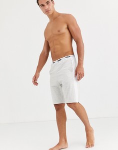 Серые пижамные шорты с полосками по бокам ASOS DESIGN - Серый