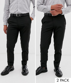 Набор из 2 брюк скинни ASOS DESIGN Скидка