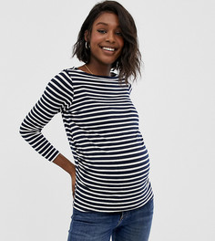 Свободный лонгслив в полоску ASOS DESIGN Maternity - Мульти