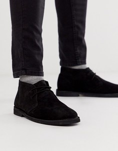 Черные замшевые дезерты ASOS DESIGN - Черный