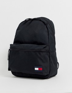 Черный рюкзак с логотипом-флагом Tommy Hilfiger - Черный