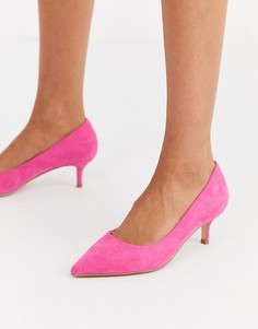 Розовые туфли-лодочки на среднем каблуке Faith Chariot - Розовый