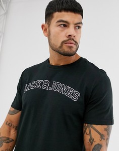 Футболка с логотипом на груди Jack & Jones Originals